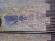 during soda blasting